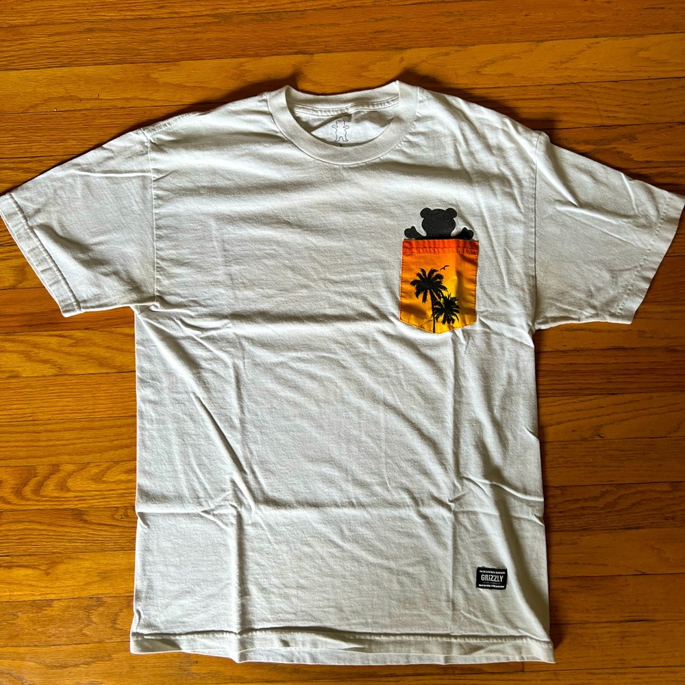 Authentic Grizzly Grip Tape Skateboard T-Shirt